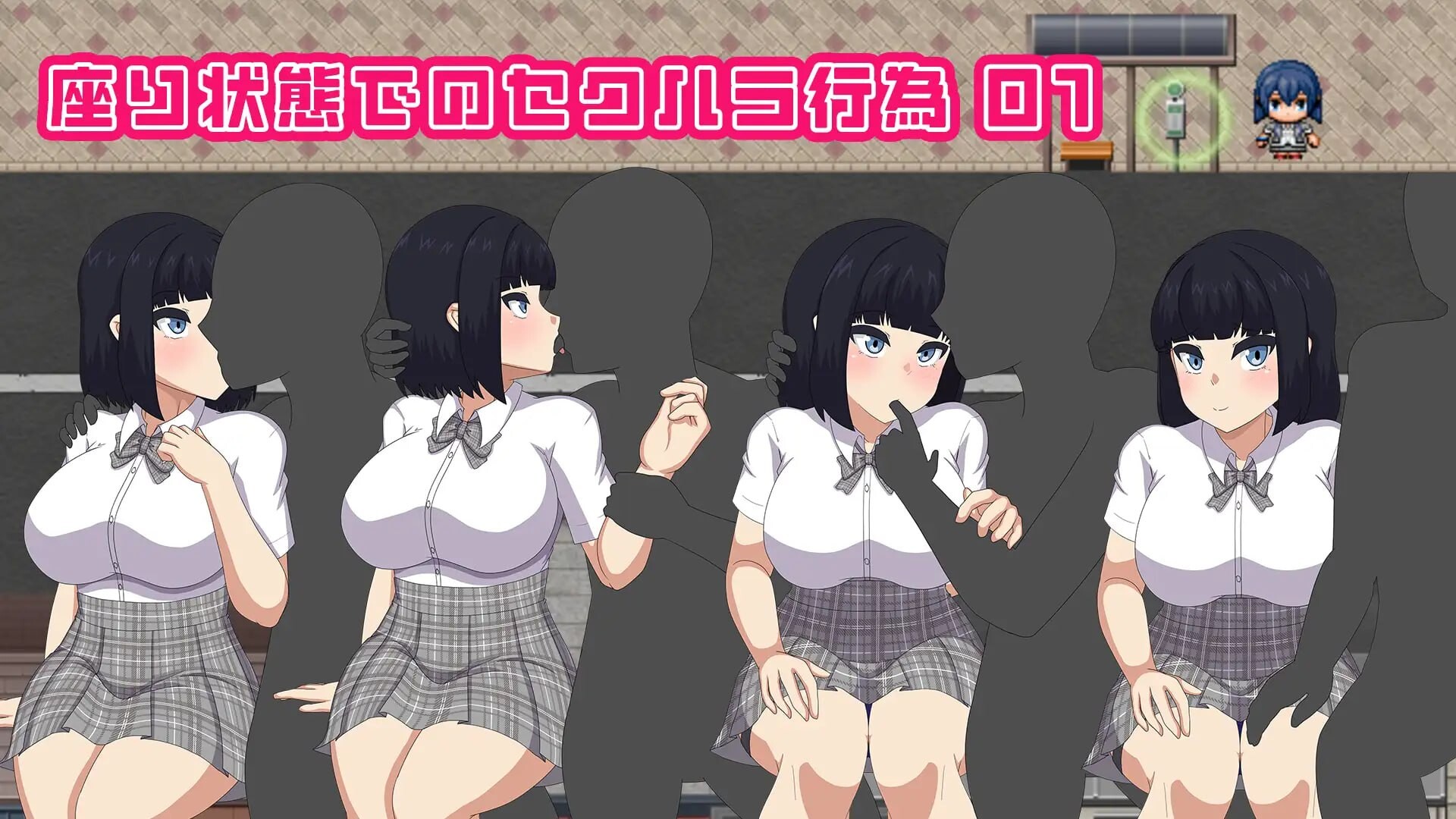 图片[1]-更新[日式RPG/制服露出/动态] 裸体高中【校园生活暴露RPG】 NAKED HIGHSCHOOL【学園生活露出RPG】 v1.20 AI汉化版+全回想存档 [2.70G]-爱玩ACG