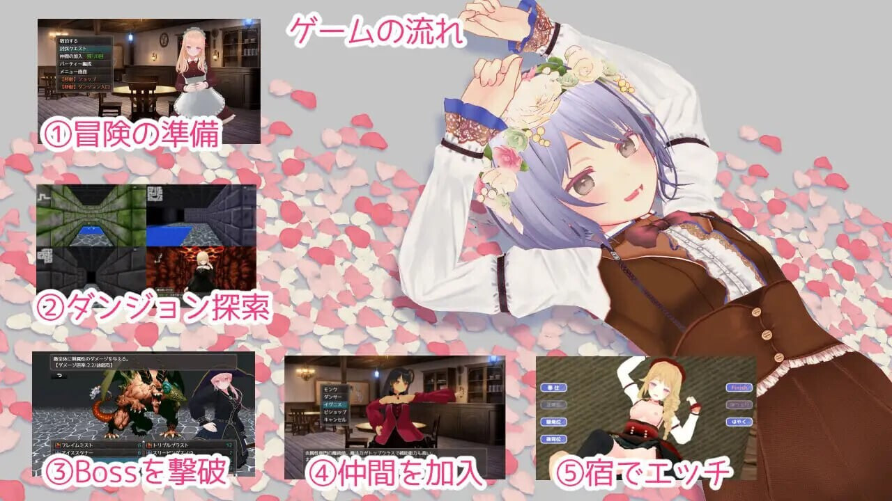 图片[2]-更新[爆款RPG/3D作品/动态] 迷宫之花 迷宮ノ花 v1.16 官中版+存档 [2.10G]-爱玩ACG