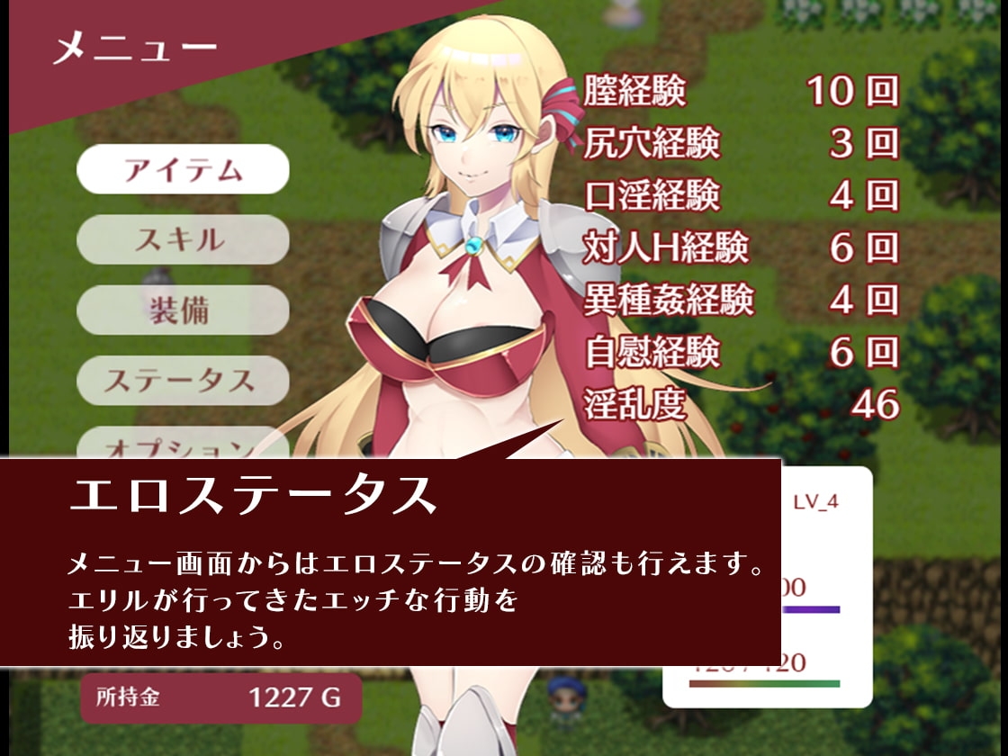 駆け出しエリルとHな出来事 ～ドラゴジュエル冒険譚～ [アイオライト]