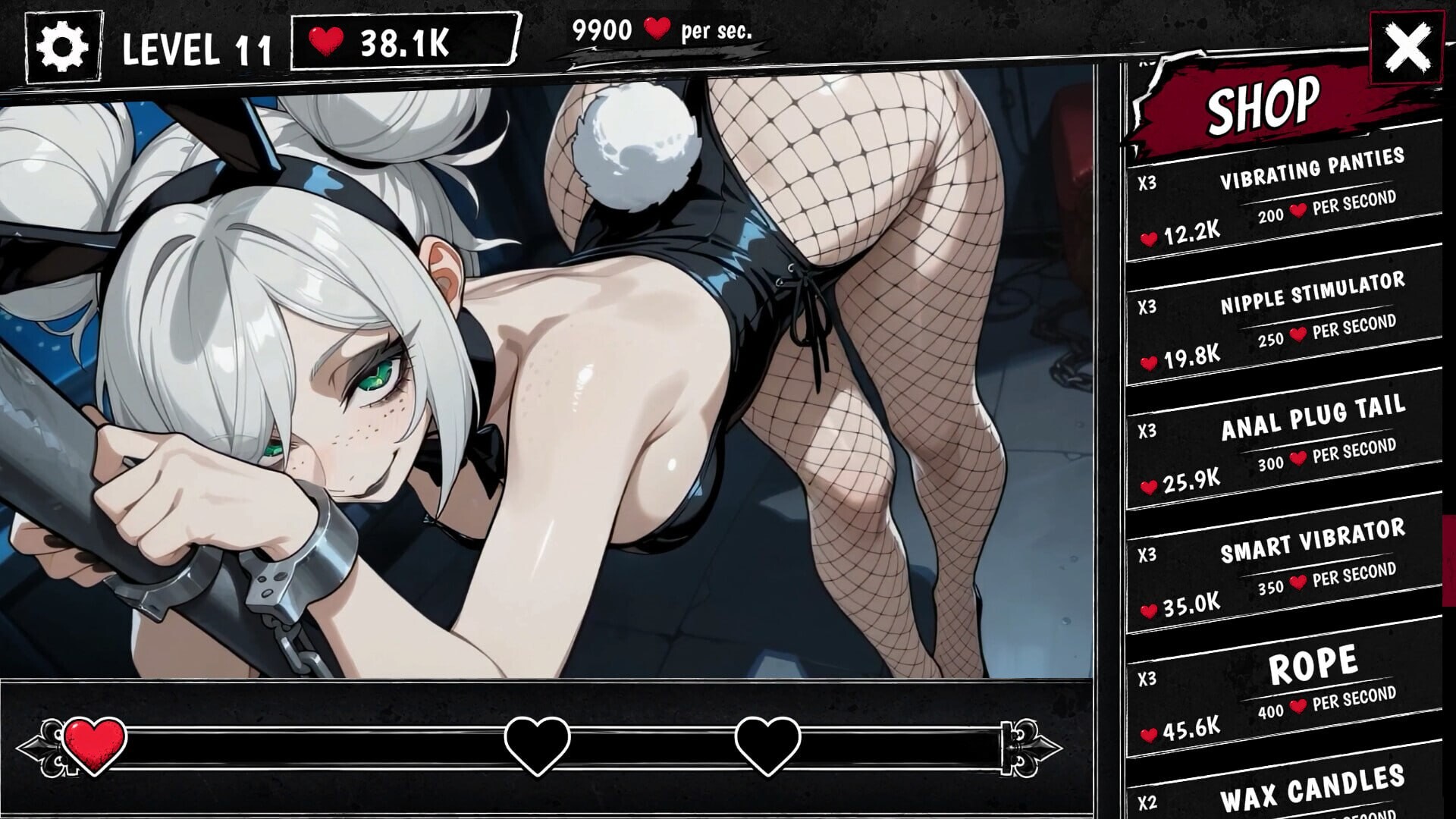 图片[2]-新作[日式SLG/巨乳动态] 巨乳哥特辣妹 Big Tiddy Goth Baddie 官中步兵版 [980M]-爱玩ACG