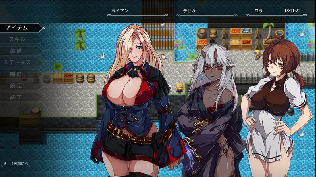 图片[3]-新官中[日式RPG/巨乳动态] OVER DeviL：圣石少女篇 OVER‧DeviL：聖石の少女 官中步兵版 [3.70G]-爱玩ACG