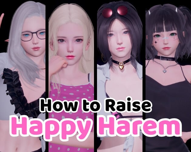 更新[亚洲风SLG/后宫养成/动态] 快乐后宫养成记 How to Raise Happy Harem v0.4 汉化版 [PC+安卓 5.80G]-爱玩ACG