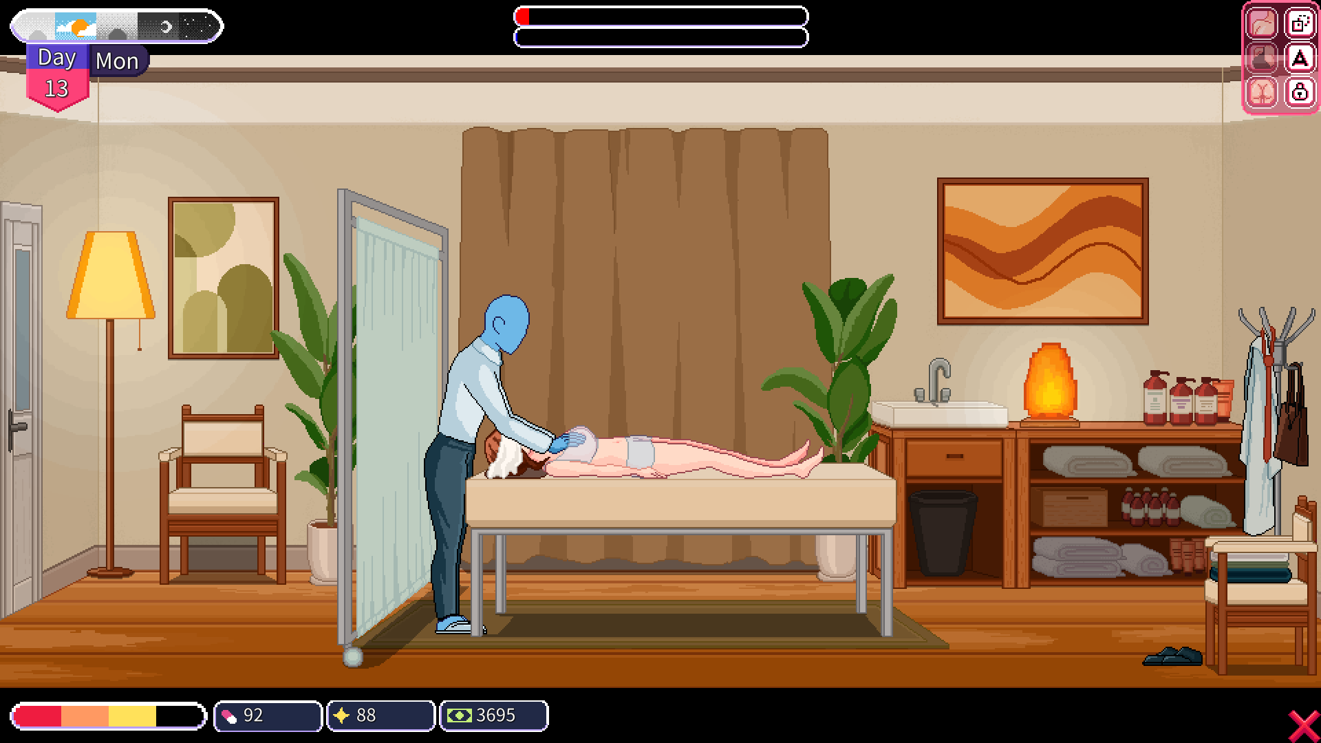 图片[1]-更新[养成互动SLG/像素动态] 按摩师传说：隐秘遗产 BodysmithTales v0.2.2.0 官中版 [PC+安卓 490M]-爱玩ACG