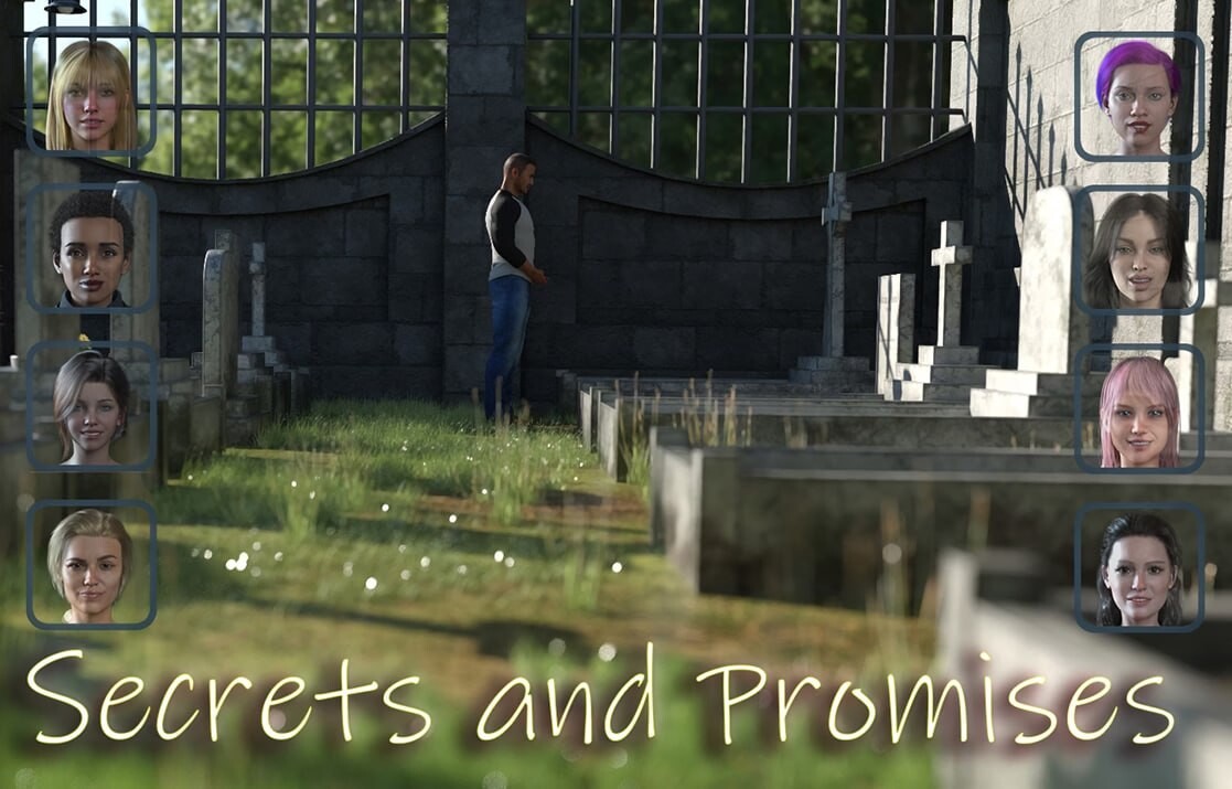 新汉化[欧美SLG/动态] 秘密与承诺 Secrets and Promises v0.09 精翻汉化版+画廊MOD [PC+安卓 6.0G]-爱玩ACG