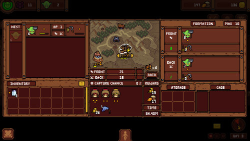 图片[1]-更新[塔防SLG/像素动态] 哥布林巢穴 Goblin Nest v1.39 官中步兵版+存档 [50M]-爱玩ACG