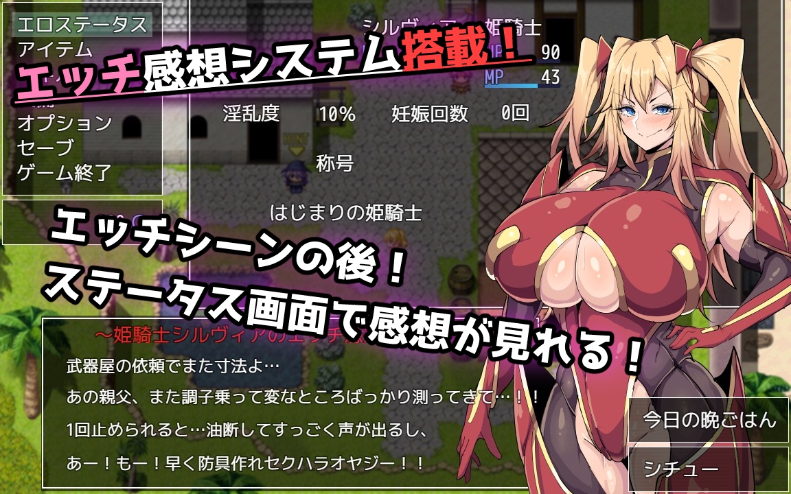 姫騎士シルヴィア [ドリルさきいか]