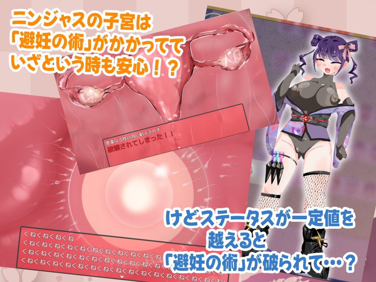 ニンジャは敵軍の赤ちゃんなんか絶対に妊娠しないっ！ [どらどら堂]