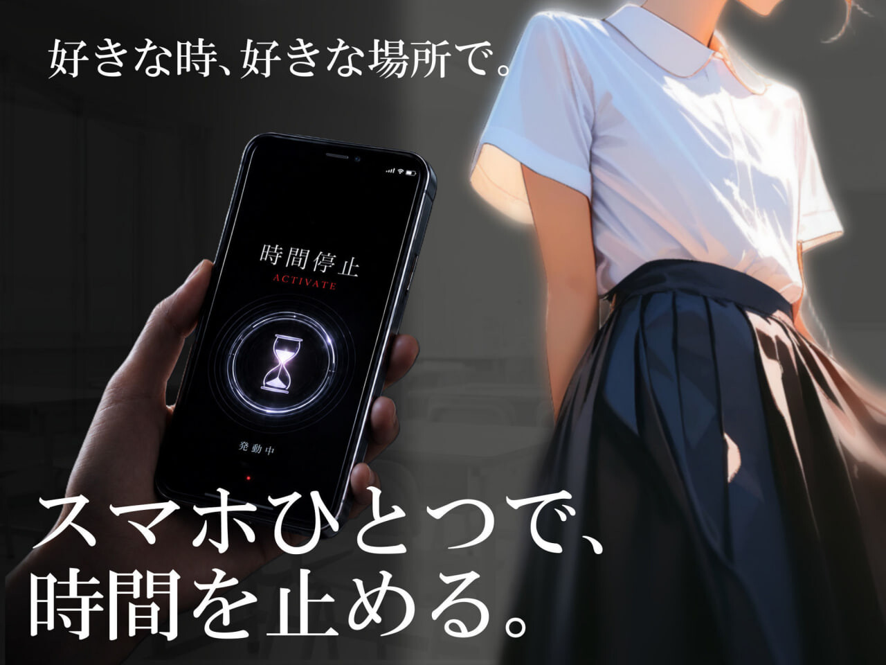新汉化[日式ADV/动态] 在时间停止的学校里2 時が止まった学校で2（ゲーム版） AI汉化版+自带全回想 [2.20G]-爱玩ACG