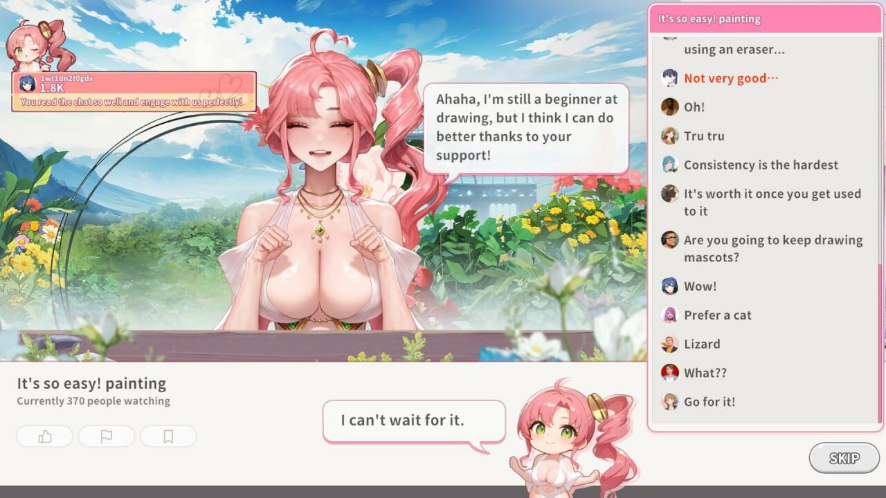 图片[1]-更新[养成互动SLG/动态] 直播开始！VTuber出道指南 Streaming ON! VTuber Training v1.09 官中步兵版+存档 [550M]-爱玩ACG