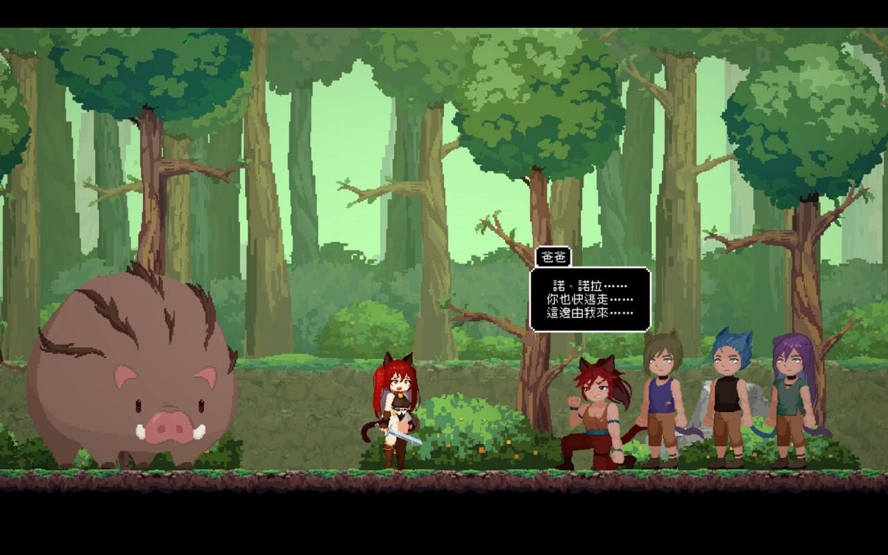 图片[1]-更新[动作ACT/像素动态] 猫与地下城 Dungeons And Cat v1.2.40 官中步兵版+存档 [840M]-爱玩ACG