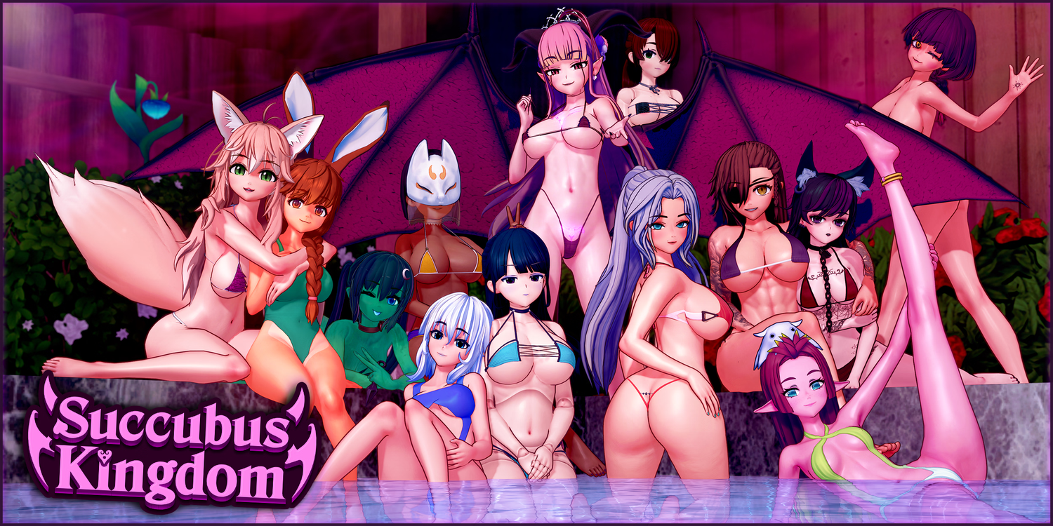 更新[日式SLG/动态] 魅魔王国 Succubus Kingdom v0.04 汉化版 [PC+安卓 3.90G]-爱玩ACG