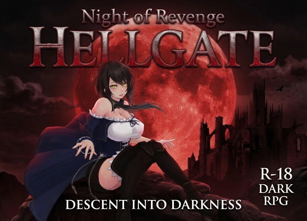 更新[爆款动作ACT/异种X/动态] 魔女复仇之夜 “地狱之门：堕入黑暗” Night of Revenge “HELLGATE: Descent Into Darkness” 大型MOD v1.2.7 官中版+汉化补丁+存档 [1.1G]-爱玩ACG